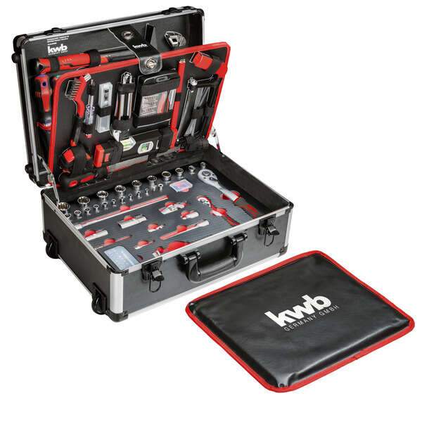 kwb Werkzeugkoffer 175-tlg. mit Trolleyfunktion